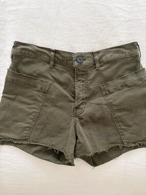 FRAME Women's Utility Cutoff Shorts